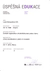 Dentální hygiena BRNO - certtifikát 1